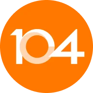 104人力银行 Logo